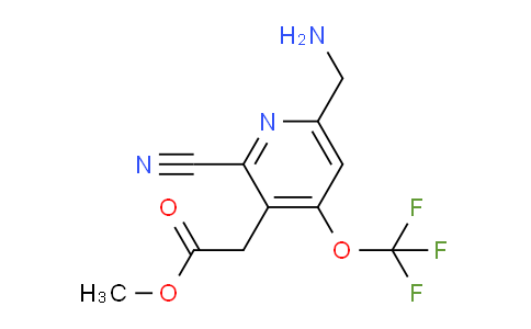 AM212979 | 1804450-83-6 | Methyl 6-(aminomethyl)-2-cyano-4-(trifluoromethoxy)pyridine-3-acetate