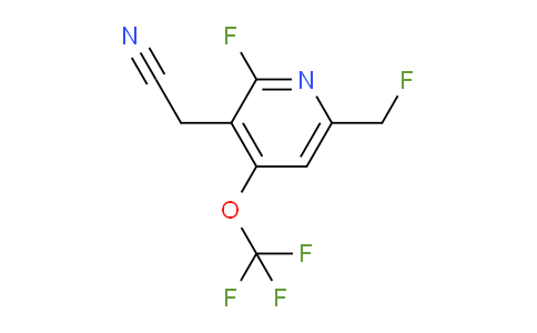 AM212981 | 1806739-72-9 | 2-Fluoro-6-(fluoromethyl)-4-(trifluoromethoxy)pyridine-3-acetonitrile