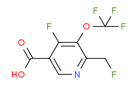 AM212982 | 1804337-60-7 | 4-Fluoro-2-(fluoromethyl)-3-(trifluoromethoxy)pyridine-5-carboxylic acid