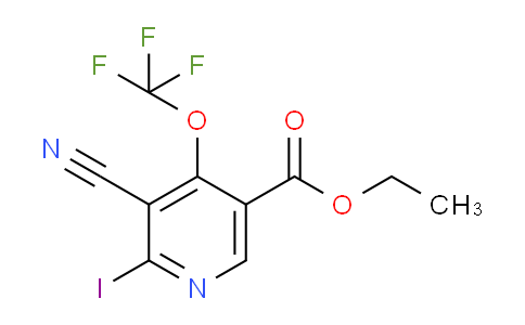 AM212993 | 1806203-39-3 | Ethyl 3-cyano-2-iodo-4-(trifluoromethoxy)pyridine-5-carboxylate
