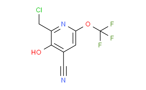 AM212995 | 1806023-31-3 | 2-(Chloromethyl)-4-cyano-3-hydroxy-6-(trifluoromethoxy)pyridine