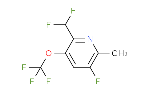 AM213004 | 1804329-26-7 | 2-(Difluoromethyl)-5-fluoro-6-methyl-3-(trifluoromethoxy)pyridine