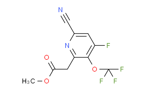 AM213017 | 1803649-10-6 | Methyl 6-cyano-4-fluoro-3-(trifluoromethoxy)pyridine-2-acetate