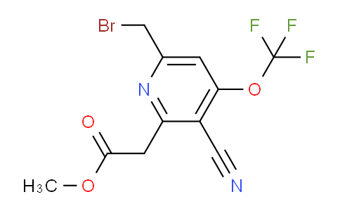 AM213029 | 1806073-22-2 | Methyl 6-(bromomethyl)-3-cyano-4-(trifluoromethoxy)pyridine-2-acetate