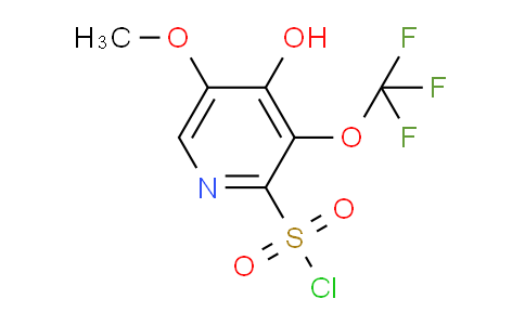 AM213035 | 1804772-81-3 | 4-Hydroxy-5-methoxy-3-(trifluoromethoxy)pyridine-2-sulfonyl chloride