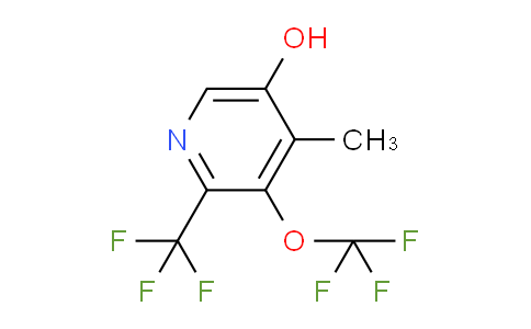 5-Hydroxy-4-methyl-3-(trifluoromethoxy)-2-(trifluoromethyl)pyridine