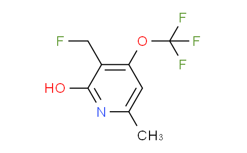 3-(Fluoromethyl)-2-hydroxy-6-methyl-4-(trifluoromethoxy)pyridine