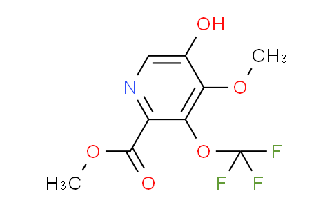AM213075 | 1804756-49-7 | Methyl 5-hydroxy-4-methoxy-3-(trifluoromethoxy)pyridine-2-carboxylate