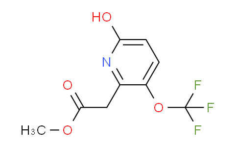 Methyl 6-hydroxy-3-(trifluoromethoxy)pyridine-2-acetate