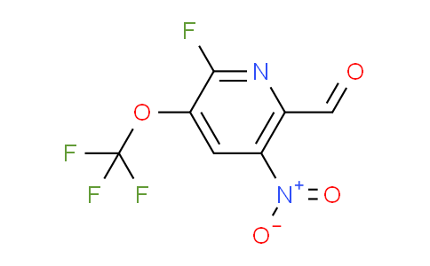 AM213104 | 1804340-03-1 | 2-Fluoro-5-nitro-3-(trifluoromethoxy)pyridine-6-carboxaldehyde