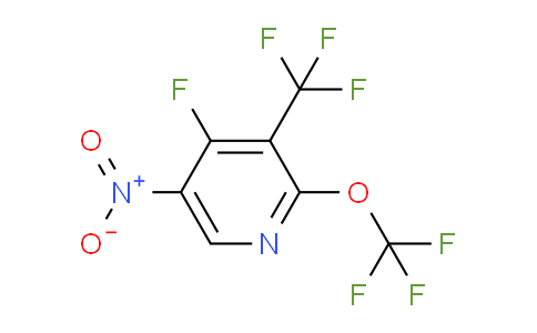 AM213111 | 1804749-19-6 | 4-Fluoro-5-nitro-2-(trifluoromethoxy)-3-(trifluoromethyl)pyridine