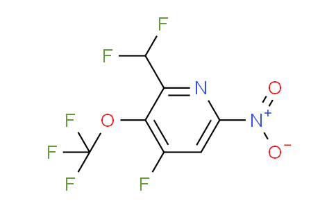 AM213122 | 1806723-02-3 | 2-(Difluoromethyl)-4-fluoro-6-nitro-3-(trifluoromethoxy)pyridine