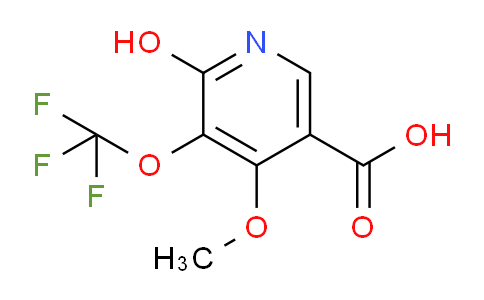 2-Hydroxy-4-methoxy-3-(trifluoromethoxy)pyridine-5-carboxylic acid