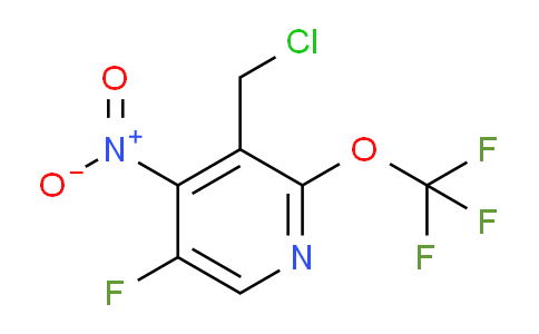 3-(Chloromethyl)-5-fluoro-4-nitro-2-(trifluoromethoxy)pyridine