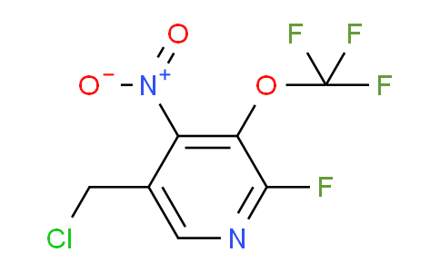 5-(Chloromethyl)-2-fluoro-4-nitro-3-(trifluoromethoxy)pyridine