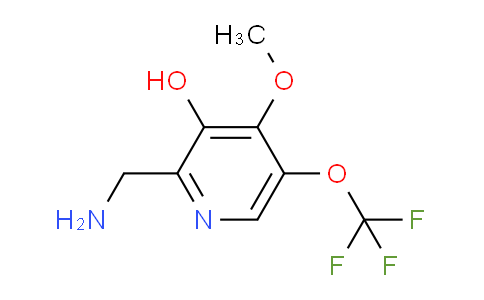 2-(Aminomethyl)-3-hydroxy-4-methoxy-5-(trifluoromethoxy)pyridine