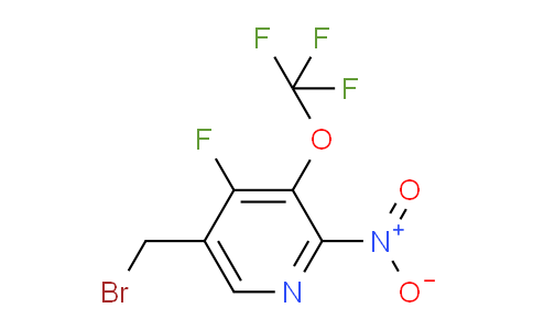 5-(Bromomethyl)-4-fluoro-2-nitro-3-(trifluoromethoxy)pyridine