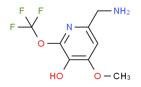 6-(Aminomethyl)-3-hydroxy-4-methoxy-2-(trifluoromethoxy)pyridine