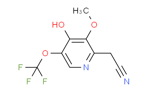 AM213138 | 1806725-19-8 | 4-Hydroxy-3-methoxy-5-(trifluoromethoxy)pyridine-2-acetonitrile