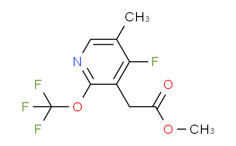 AM213143 | 1804816-94-1 | Methyl 4-fluoro-5-methyl-2-(trifluoromethoxy)pyridine-3-acetate