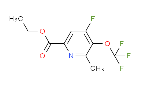 AM213151 | 1803703-26-5 | Ethyl 4-fluoro-2-methyl-3-(trifluoromethoxy)pyridine-6-carboxylate