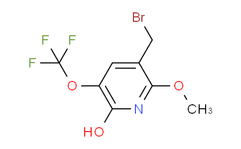 AM213158 | 1806266-05-6 | 3-(Bromomethyl)-6-hydroxy-2-methoxy-5-(trifluoromethoxy)pyridine