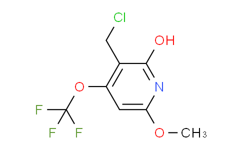 3-(Chloromethyl)-2-hydroxy-6-methoxy-4-(trifluoromethoxy)pyridine