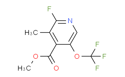 AM213162 | 1804641-74-4 | Methyl 2-fluoro-3-methyl-5-(trifluoromethoxy)pyridine-4-carboxylate