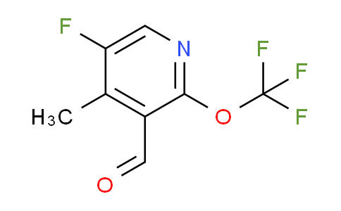AM213167 | 1804432-49-2 | 5-Fluoro-4-methyl-2-(trifluoromethoxy)pyridine-3-carboxaldehyde