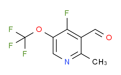 AM213169 | 1806719-42-5 | 4-Fluoro-2-methyl-5-(trifluoromethoxy)pyridine-3-carboxaldehyde
