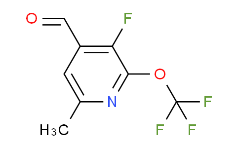 AM213171 | 1804332-27-1 | 3-Fluoro-6-methyl-2-(trifluoromethoxy)pyridine-4-carboxaldehyde