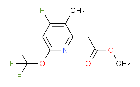 AM213176 | 1804783-71-8 | Methyl 4-fluoro-3-methyl-6-(trifluoromethoxy)pyridine-2-acetate