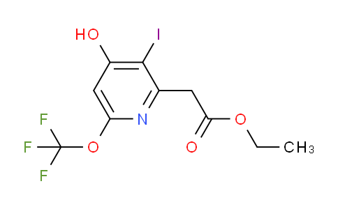 AM213179 | 1803678-69-4 | Ethyl 4-hydroxy-3-iodo-6-(trifluoromethoxy)pyridine-2-acetate