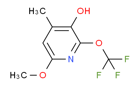 AM213180 | 1804830-25-8 | 3-Hydroxy-6-methoxy-4-methyl-2-(trifluoromethoxy)pyridine