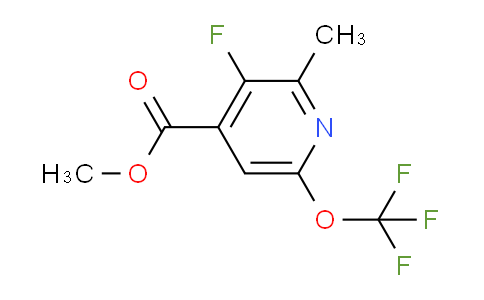 Methyl 3-fluoro-2-methyl-6-(trifluoromethoxy)pyridine-4-carboxylate