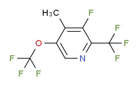 AM213199 | 1804622-05-6 | 3-Fluoro-4-methyl-5-(trifluoromethoxy)-2-(trifluoromethyl)pyridine