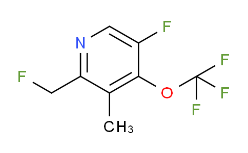 5-Fluoro-2-(fluoromethyl)-3-methyl-4-(trifluoromethoxy)pyridine