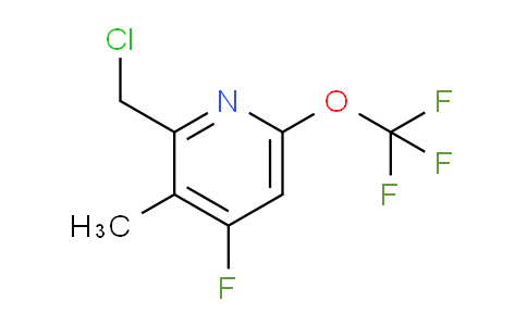 AM213219 | 1804620-78-7 | 2-(Chloromethyl)-4-fluoro-3-methyl-6-(trifluoromethoxy)pyridine