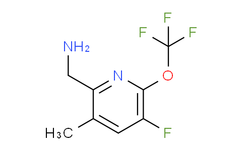AM213224 | 1804313-11-8 | 2-(Aminomethyl)-5-fluoro-3-methyl-6-(trifluoromethoxy)pyridine