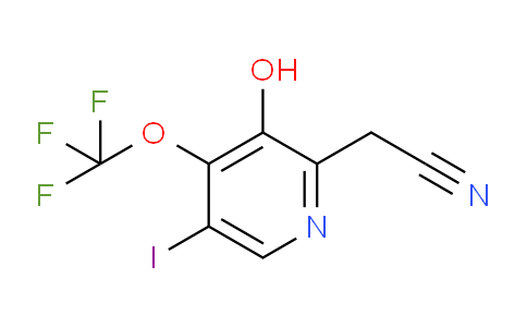 3-Hydroxy-5-iodo-4-(trifluoromethoxy)pyridine-2-acetonitrile