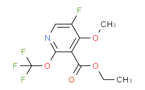 AM213251 | 1806255-26-4 | Ethyl 5-fluoro-4-methoxy-2-(trifluoromethoxy)pyridine-3-carboxylate