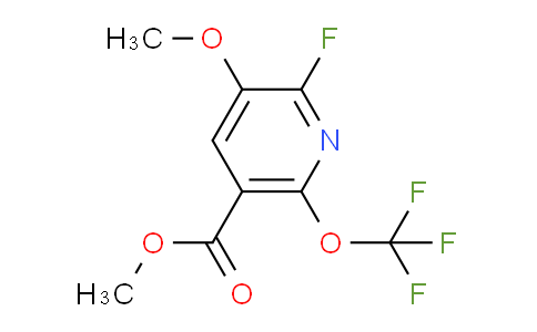 Methyl 2-fluoro-3-methoxy-6-(trifluoromethoxy)pyridine-5-carboxylate