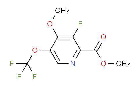 AM213260 | 1804306-46-4 | Methyl 3-fluoro-4-methoxy-5-(trifluoromethoxy)pyridine-2-carboxylate