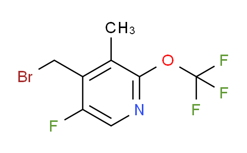 4-(Bromomethyl)-5-fluoro-3-methyl-2-(trifluoromethoxy)pyridine