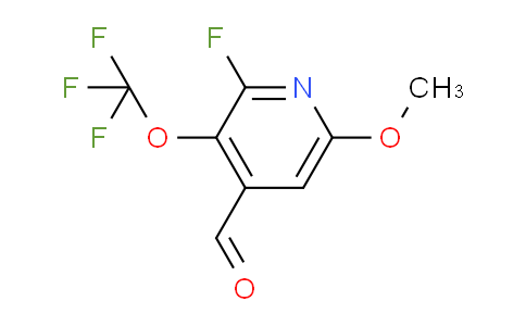 AM213272 | 1804328-10-6 | 2-Fluoro-6-methoxy-3-(trifluoromethoxy)pyridine-4-carboxaldehyde