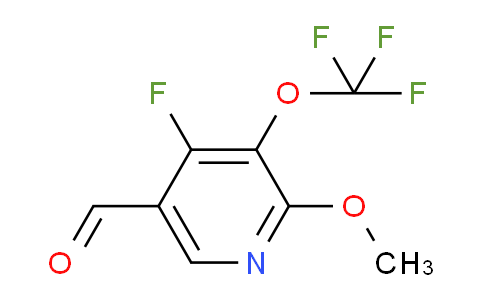 AM213274 | 1804789-70-5 | 4-Fluoro-2-methoxy-3-(trifluoromethoxy)pyridine-5-carboxaldehyde