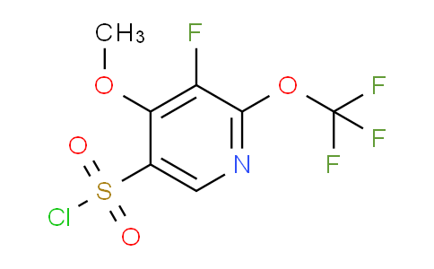 AM213276 | 1806181-53-2 | 3-Fluoro-4-methoxy-2-(trifluoromethoxy)pyridine-5-sulfonyl chloride