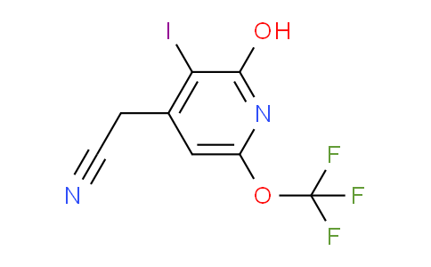 AM213280 | 1806194-54-6 | 2-Hydroxy-3-iodo-6-(trifluoromethoxy)pyridine-4-acetonitrile