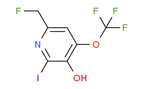 6-(Fluoromethyl)-3-hydroxy-2-iodo-4-(trifluoromethoxy)pyridine