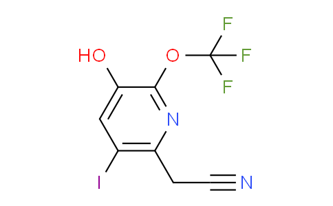 AM213286 | 1805987-38-5 | 3-Hydroxy-5-iodo-2-(trifluoromethoxy)pyridine-6-acetonitrile